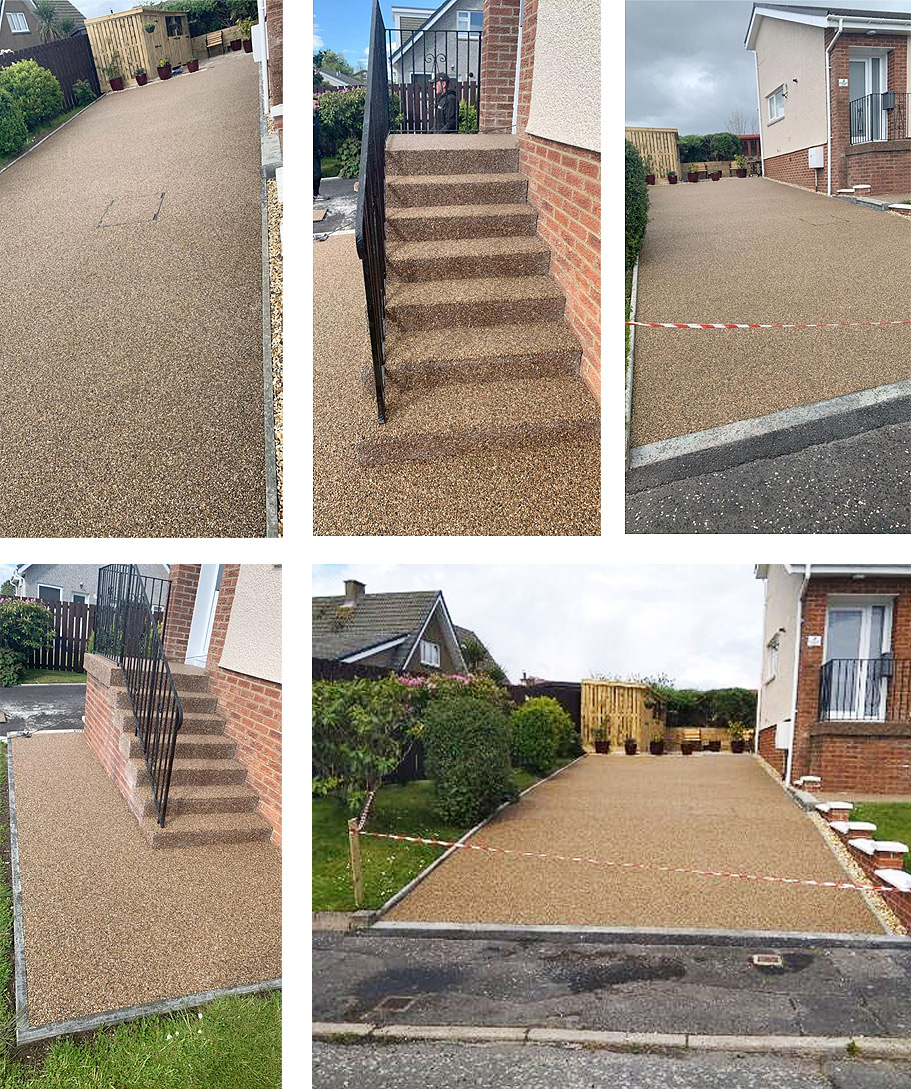 Residential resin project - West Kilbride